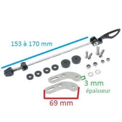 Adaptateur De Fixation Porte-bagage Sur Cadre Sans Oeillet Tubus -Vélo Soldes adaptateur de fixation porte bagage sur cadre sans oeillet tubus full 5