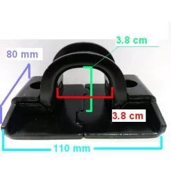 Abus Anneau Fixation Sol Et Mur Pour Vélo 7 Abus Anneau Fixation Sol Et Mur Pour Vélo -Vélo Soldes anneau fixation sol et mur pour velo full 3