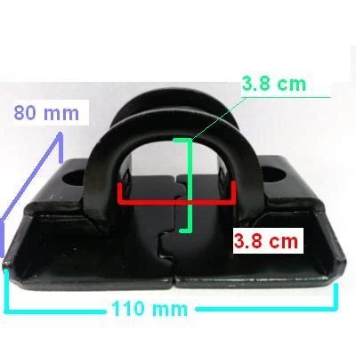 Abus Anneau Fixation Sol Et Mur Pour Vélo 3 Abus Anneau Fixation Sol Et Mur Pour Vélo – Image 3