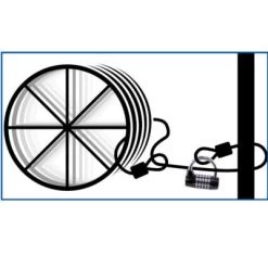 Antivol Cobra 2 Mètres Câble Long ABUS -Vélo Soldes antivol cobra 2 metres cable long abus full 3