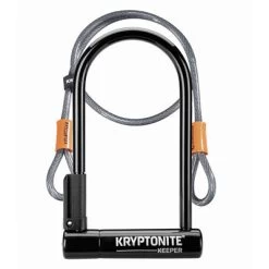 Antivol Combiné U Et Câble U Keeper 12 STD Flex Kryptonite