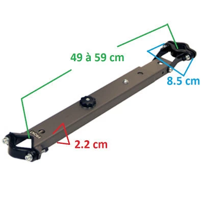 Barre De Fixation Supplémentaire Pour Siège Enfant WeeRide 2 Barre De Fixation Supplémentaire Pour Siège Enfant WeeRide – Image 2