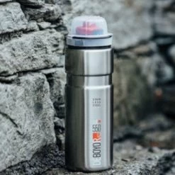 Bidon Thermique Elite Deboyo Race 550 Ml En Acier Inox -Vélo Soldes bidon thermique elite deboyo race 550 ml en acier inox full 3
