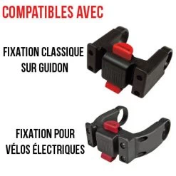 Boucles De Serrage Pour Fixation KlickFix Sur Cintre Large -Vélo Soldes boucles de serrage pour fixation klickfix sur cintre large full 4