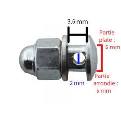 Boulon Serre Câble De Frein Vélo -Vélo Soldes boulon serre cable de frein velo full 3