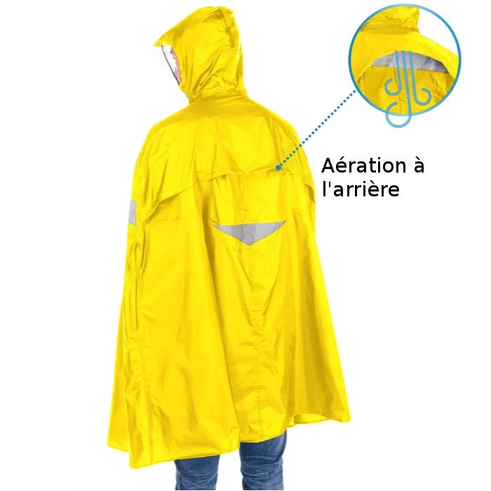 HOCK Cape Vélo Imperméable Super Praktiko 3 HOCK Cape Vélo Imperméable Super Praktiko – Image 3