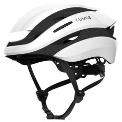 Casque Vélo Lumineux à Clignotants Ultra Lumos Blanc