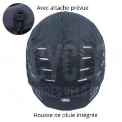 Casque Vélo Urbain Noir Pedelec 2.0 Abus Avec Lumière Arrière -Vélo Soldes casque velo urbain noir pedelec 2 0 abus avec lumiere arriere full 5