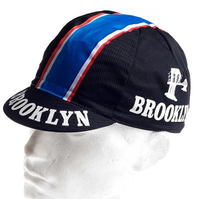 Casquette Cyclisme Logo Brooklyn Noir Vintage 2 Casquette Cyclisme Logo Brooklyn Noir Vintage – Image 2