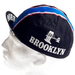Casquette Cyclisme Logo Brooklyn Noir Vintage 6 Casquette Cyclisme Logo Brooklyn Noir Vintage -Vélo Soldes casquette cyclisme logo brooklyn noir vintage full 3