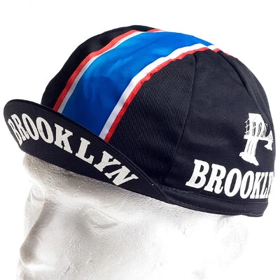Casquette Cyclisme Logo Brooklyn Noir Vintage 4 Casquette Cyclisme Logo Brooklyn Noir Vintage – Image 4