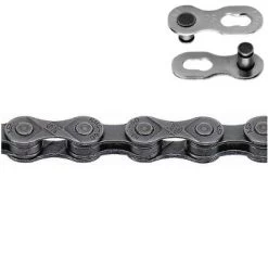 Chaine Vélo 9 Vitesses KMC Avec Attache Rapide 114 Maillons