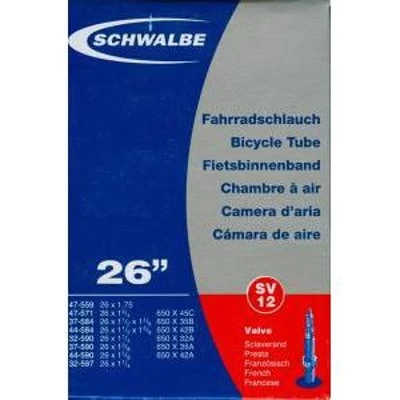 Chambre à Air Vélo 650 Schwalbe 1 Chambre à Air Vélo 650 Schwalbe