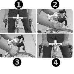 Messingschlager Cintre Recourbé Vintage Pour Singlespeed Et Fixie -Vélo Soldes cintre recourbe vintage pour singlespeed et fixie full 3