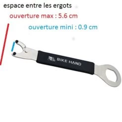 Clé Double Ergots 2 En 1 Bike Hand -Vélo Soldes cle double ergots 2 en 1 bike hand full 3