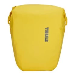 Double Sacoche Jaune Sur Porte-bagages 25L Shield Pannier Thule -Vélo Soldes double sacoche jaune sur porte bagages 25l shield pannier thule full 4