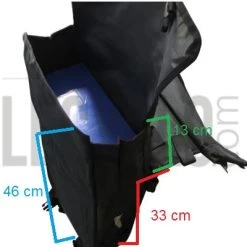 Oxford Double Sacoche Vélo Sur Porte-bagage Arrière Imperméable -Vélo Soldes double sacoche velo sur porte bagage arriere impermeable full 5