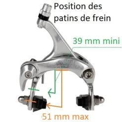 Etriers De Frein De Vélo De Course Caliper Avant Et Arrière -Vélo Soldes etriers de frein de velo de course caliper avant et arriere full 3