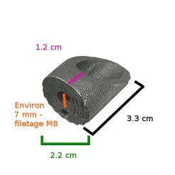Expandeur Cylindrique Pour Plongeur De Potence Vélo M8 Ergotec -Vélo Soldes expandeur cylindrique pour plongeur de potence velo m8 ergotec full 3