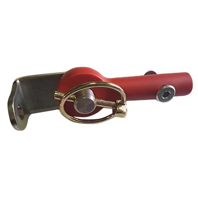 Fixation Lollypop Sur Axe De Vélo Et Bras De Remorque Y-Frame 1 Fixation Lollypop Sur Axe De Vélo Et Bras De Remorque Y-Frame