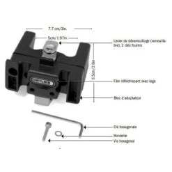 Fixation Pour Guidon Avec Serrure Ortlieb -Vélo Soldes fixation pour guidon avec serrure ortlieb full 4