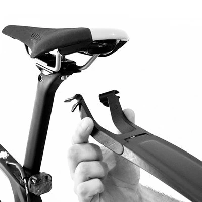 Garde Boue Clipsable Sous Selle S-Mud Short Polisport 2 Garde Boue Clipsable Sous Selle S-Mud Short Polisport – Image 2