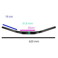 Guidon Vélo Femme Large Noir Lady Town Ergotec -Vélo Soldes guidon velo femme large noir lady town ergotec full 3