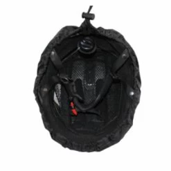 HOCK Housse De Casque Vélo Contre La Pluie Noire Avec Bandes Reflex -Vélo Soldes housse de casque velo contre la pluie noire avec bandes reflex full 3