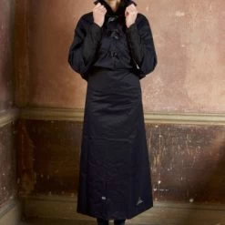 Jupe Imperméable De Vélo Pour Cycliste Femme Rainwrap - Navy -Vélo Soldes jupe impermeable de velo pour cycliste femme rainwrap navy full 4