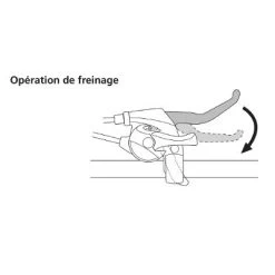 Levier De Vélo Frein Et Dérailleur 7 Vitesses Shimano 8 Levier De Vélo Frein Et Dérailleur 7 Vitesses Shimano -Vélo Soldes levier de velo frein et derailleur 7 vitesses shimano full 4