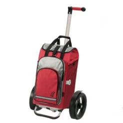 Andersen Panier à Provision Tura Avec Sac Isotherme Hydro -Vélo Soldes panier tura avec sac isotherme hydro rouge full