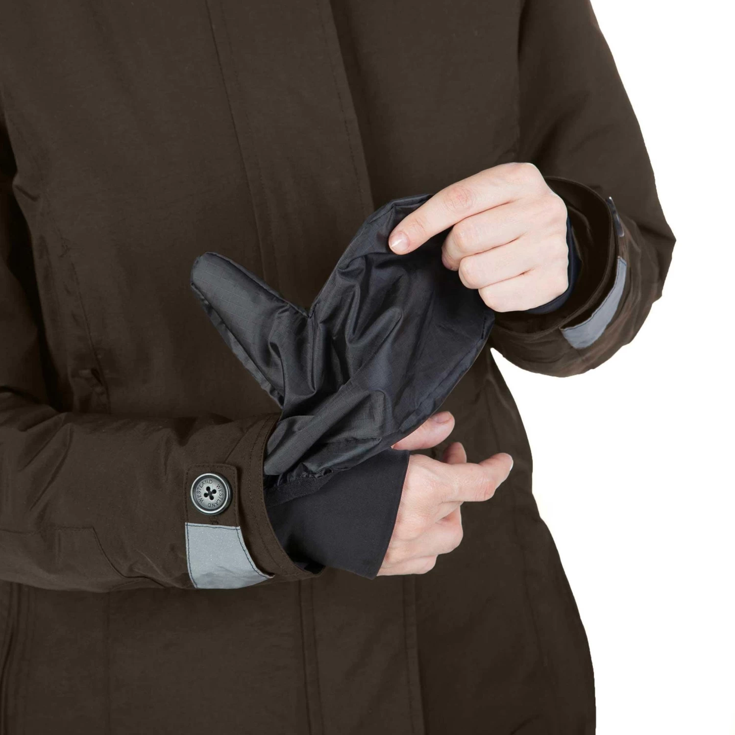 Parka Vélo Femme 2 En 1 Magic Lady Tucano Urbano Kaki 4 Parka Vélo Femme 2 En 1 Magic Lady Tucano Urbano Kaki – Image 4