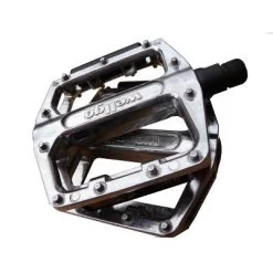 Pédales Larges Vélo BMX Et Fixie Argent 9/16 Wellgo -Vélo Soldes pedales larges velo bmx et fixie argent 9 16 wellgo full 3