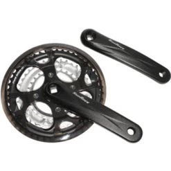 SUNRACE Pédalier 7/8 Vitesses Triple Plateaux 28/38/48 Dents