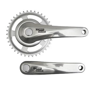 Pédalier Simple 38 Dents FCS600 Sturmey Archer 2 Pédalier Simple 38 Dents FCS600 Sturmey Archer – Image 2