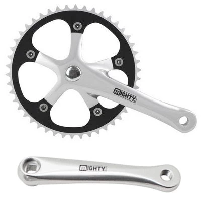 Mighty Pédalier Vélo Mono Plateau Pour Single Speed Et Fixie 1 Mighty Pédalier Vélo Mono Plateau Pour Single Speed Et Fixie