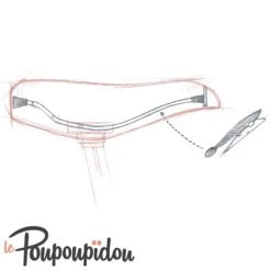 Pince à Jupe Magnétique Pour Vélo Le Poupoupidou -Vélo Soldes pince a jupe magnetique pour velo le poupoupidou full 3
