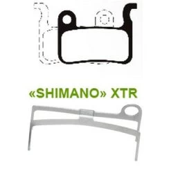 Plaquettes Organiques Kevlar Pour Frein à Disque De Vélo XTR -Vélo Soldes plaquettes organiques kevlar pour frein a disque de velo xtr full 5