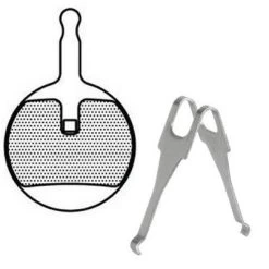 Plaquettes Organiques Pour Frein à Disque De Vélo - AVID BB5 -Vélo Soldes plaquettes organiques pour frein a disque de velo avid bb5 full 5