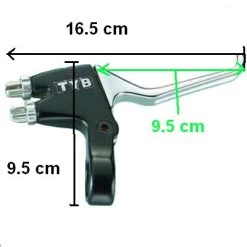 Poignée Frein Vélo Gauche Avec Une Commande Pour Avant & Arrière -Vélo Soldes poignee frein velo gauche avec une commande pour avant arriere full 3