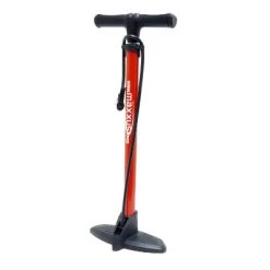 Pompe à Pied En Aluminium Rouge Multi Valves