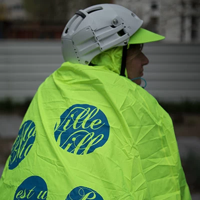 Poncho Pluie étanche Pour Cycliste Urbain Fulap Spad De Ville 6 Poncho Pluie étanche Pour Cycliste Urbain Fulap Spad De Ville – Image 6