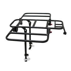 Porte-bagages Vélo Avant à Plateforme Avec Côtés Rabattables -Vélo Soldes porte bagages velo avant a plateforme avec cotes rabattables full 3