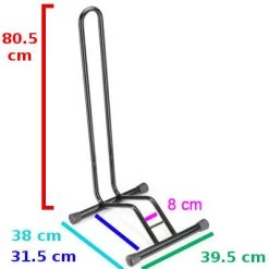 Ratelier D'exposition Vélo Double Maintien Au Sol -Vélo Soldes ratelier d exposition velo double maintien au sol full 4