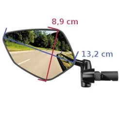 Busch-mueller Rétroviseur Gauche Vélo Cycle Star E Pour VAE Busch & Muller -Vélo Soldes retroviseur gauche velo cycle star e pour vae busch muller full 3