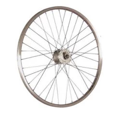 Roue Avant 28 Pouces Avec Dynamo Dans Moyeu à écrou -Vélo Soldes roue avant 28 pouces avec dynamo dans moyeu a ecrou full 4