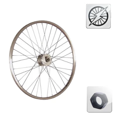 Roue De 20 Pouces Avec Dynamo Dans Moyeu à écrou 1 Roue De 20 Pouces Avec Dynamo Dans Moyeu à écrou