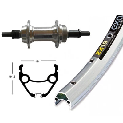 Roue De Vélo Arrière 26 Pouces En Alu à Roue Libre Et écrou 2 Roue De Vélo Arrière 26 Pouces En Alu à Roue Libre Et écrou – Image 2