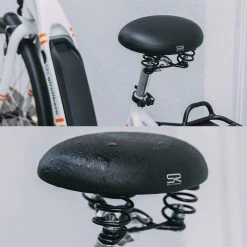 Selle Sans Bec En Gel Pour Vélo Femme Rok Selle Royal à Ressorts -Vélo Soldes selle royal rok sur velo
