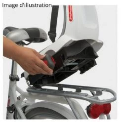 Siège Enfant Guppy Junior Sur Porte Bagage Arrière - Polisport -Vélo Soldes siege enfant guppy junior sur porte bagage arriere polisport full 5